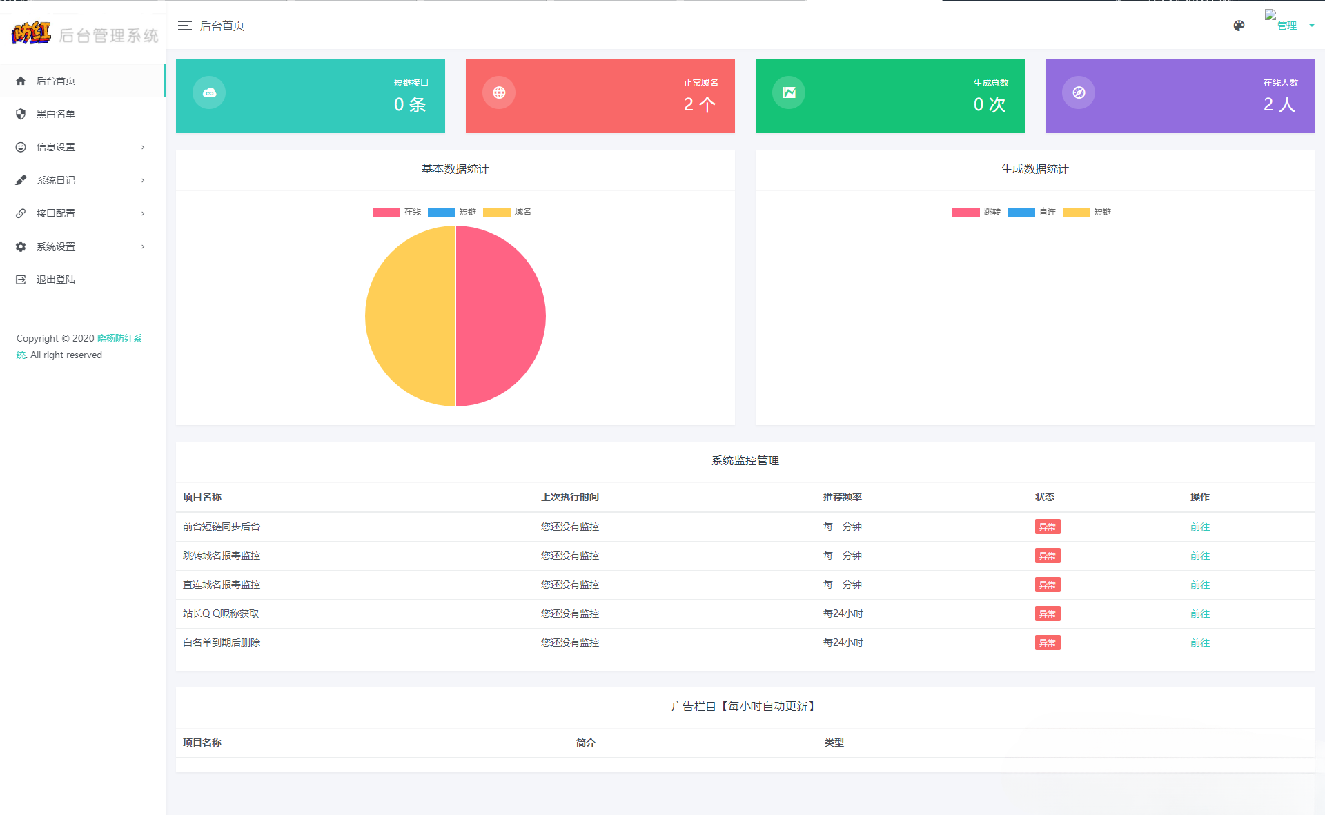 冰狱域名防红系统PHP源码：向导部署与二开适配 图片3
