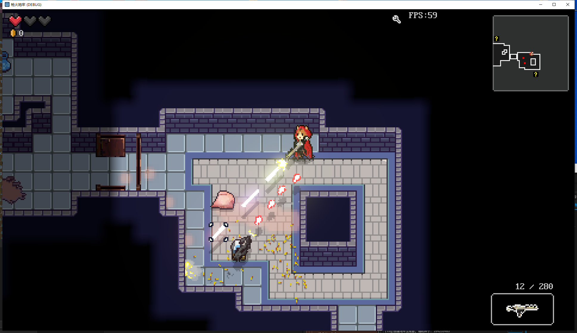 Godot 引擎 2D 像素地牢射击 RogueLike 游戏源码《枪火地牢》 图片2