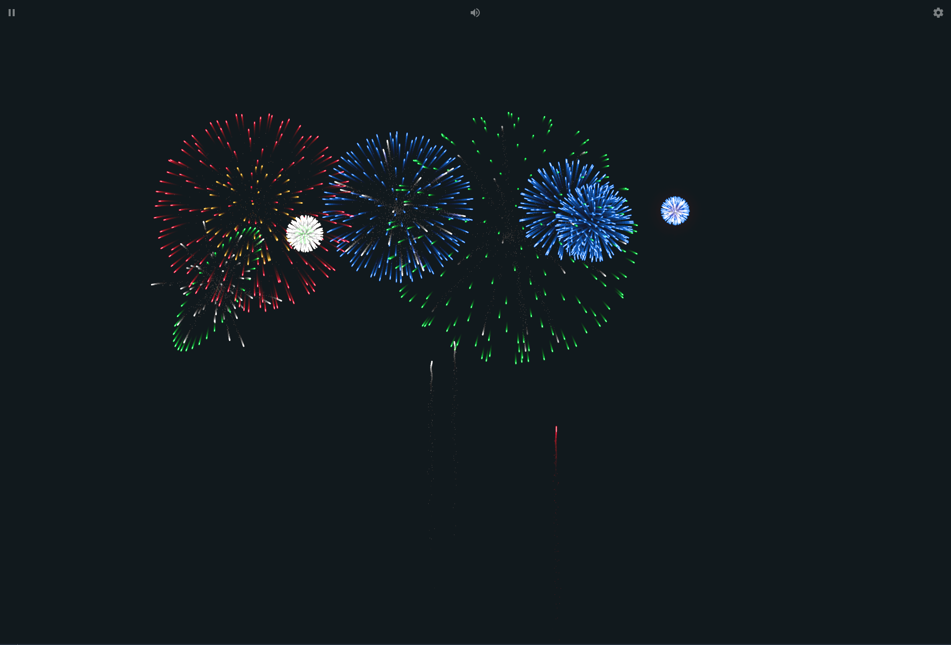 烟花效果模拟器 HTML5+JavaScript 源码 图片2