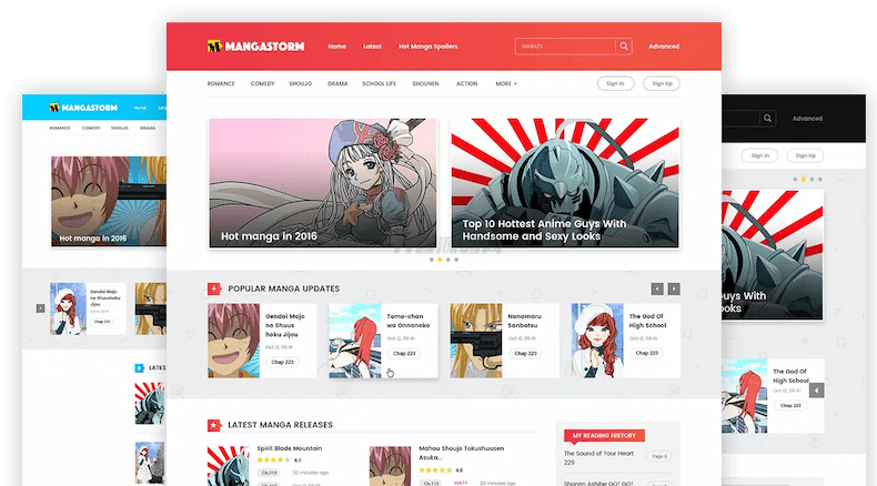 Madara WordPress 漫画小说连载主题模板