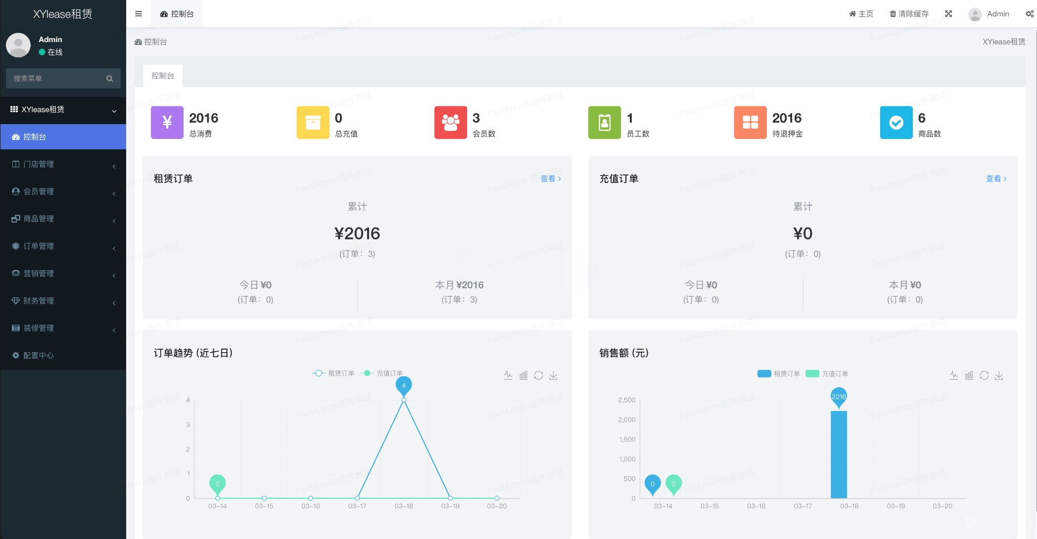 ThinkPHP与UniApp构建的租赁商城小程序源码 图片2