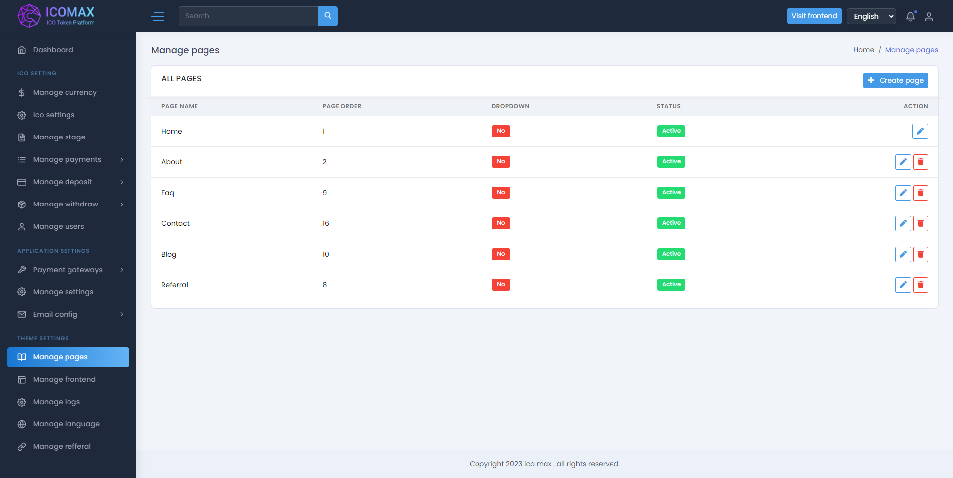 ICOMAX代币销售拍卖平台PHP源码：Laravel 8.x数字资产交易系统 图片7