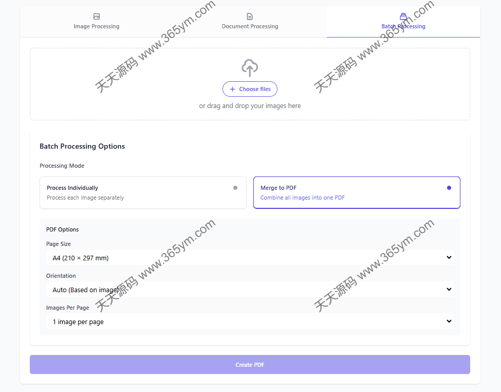 Docker 部署的开源文档图像转换工具 图片3