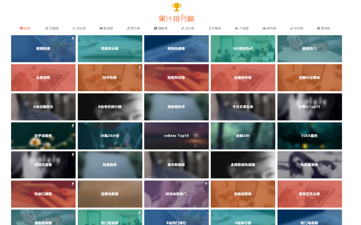 星链导航PHP源码：网址导航与影视热搜排行榜系统 图片1