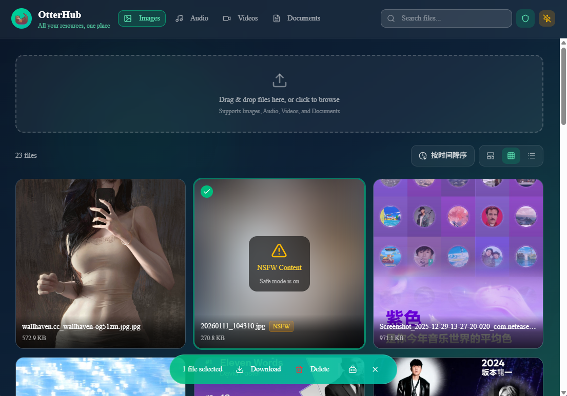 OtterHub 私人文件存储源码：Cloudflare KV 与 Telegram Bot 组合方案