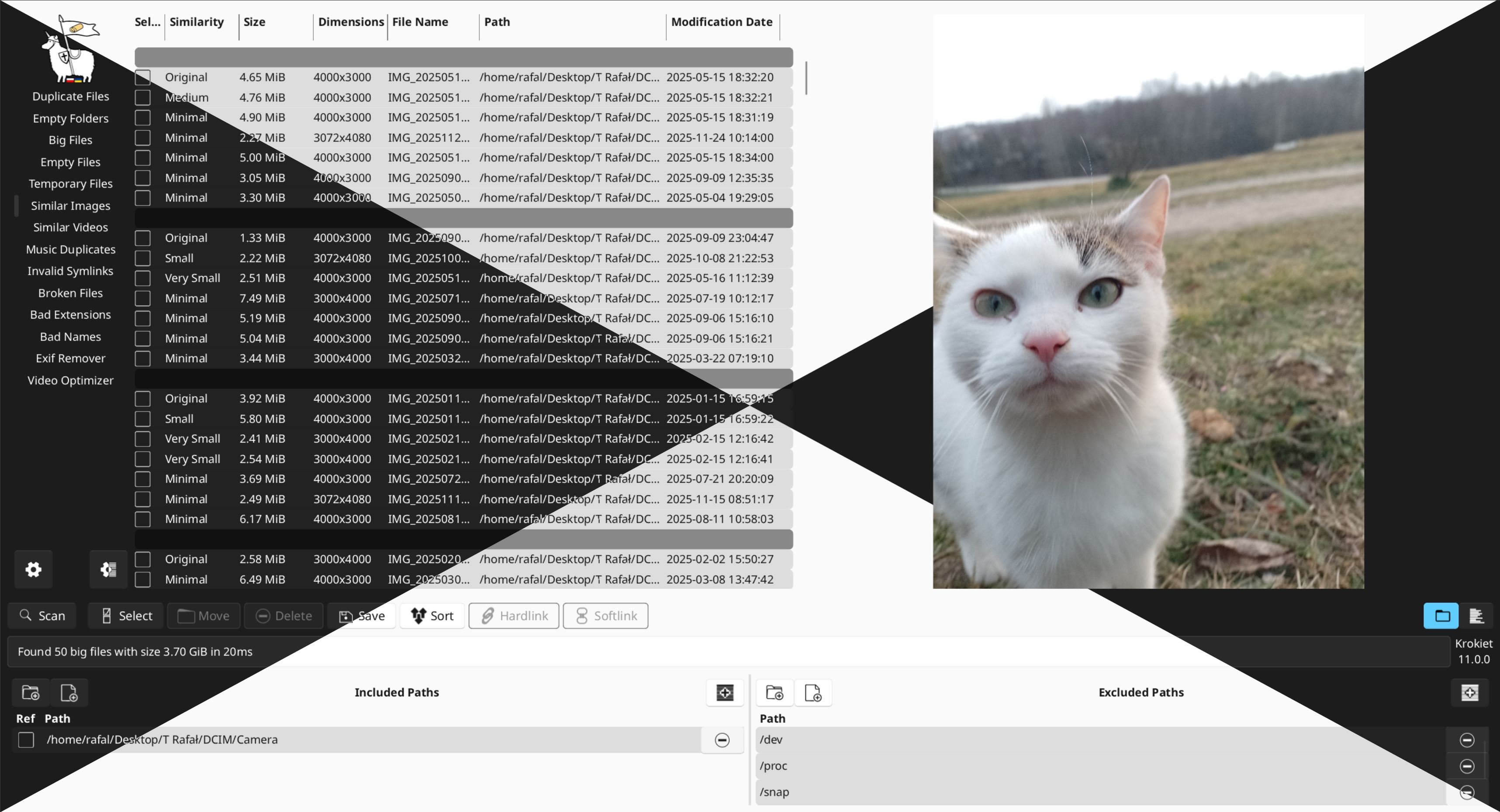 Czkawka：Rust 编写的多平台系统清理工具 图片1