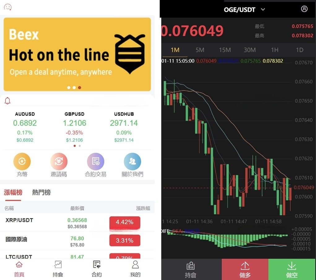 合约微交易系统HTML源码 微盘交易平台可二次开发 图片1