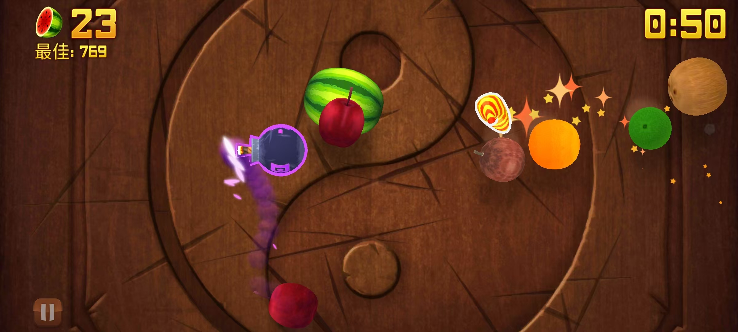 水果忍者经典版安卓安装包：触屏切水果与童年回忆 图片3