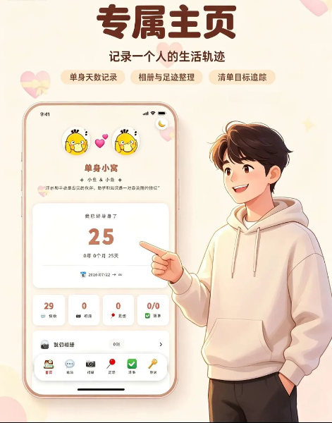 情侣小窝情侣记录网站PHP源码全开源